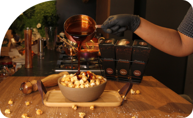 Caramelo com flor de sal